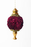 7" Luxe Velvet King Ornament